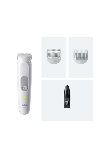 Braun Vücut Tıraş Makinesi Series 3, +3 Aksesuar, Su Geçirmez, Bg3530 8 Saat