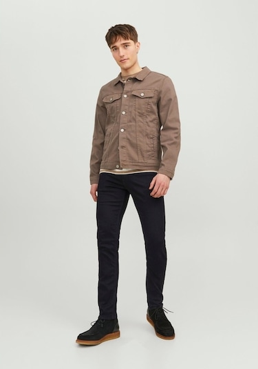 Jack & Jones Glenn 046 Slim Jean 12113450 Black Denim Siyah - Mavi