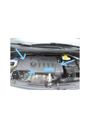 Peugeot Citroen 1.4 Dizel Motor Üst Koruma Kapağı 013742 35847181