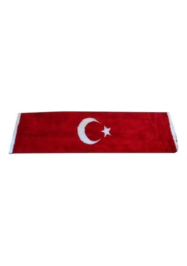 Peluş Türk Bayrak Ay Yıldızlı Torpido Üstü Tüylü Peluş