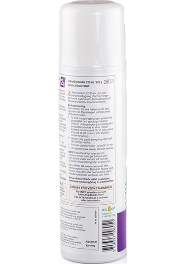 Bell Add Servıce Rens 2b Katalitik Konvertör Temizleme Kimyasalı