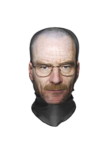 Walter Siyah Heisenberg 3 Boyutlu Nefes Alabilen Ünlü Maskesi