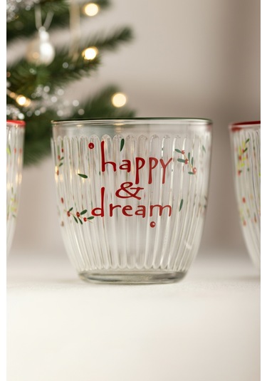 Clara 4'lü Su Bardağı Seti 290 Cc Renkli