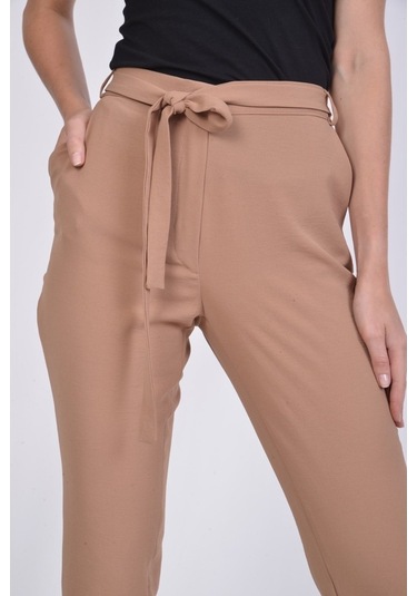 Soralline Kadın Pantolon Aerobine Kumaş 1696 Gül Ten Ten Rengi