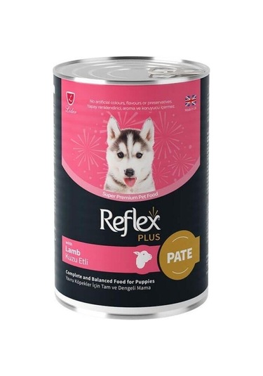 Reflex Plus Pate Etli Yavru Köpek Konservesi 400 Gr