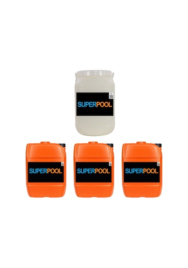 SPP Superpool 4'lü Havuz Bakım Kimyasal Seti 25 KG
