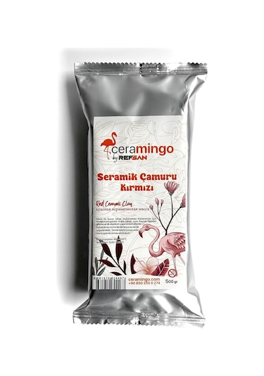 Doğal Mini Kırmızı Çamur Terracota 1 Kg