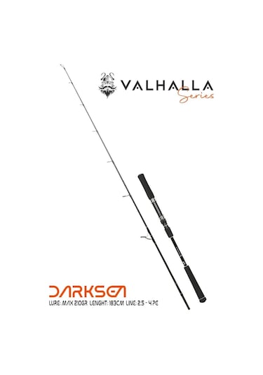 Fujin Valhalla Darksea 183cm 210gr Speed Jig Live Bait Kamışı