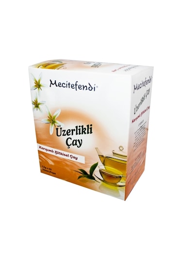 Mecitefendi Üzerlikli Bitkisel Süzen Poşet Çay 40 x 1.5 G