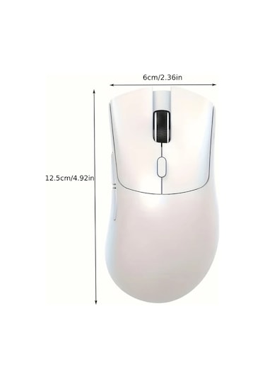 Oldfriend Attack Shark X11se Kırmızı Kablosuz Oyun Faresi 59g Rgb Manyetik Şarj 22k Dpı Diğer