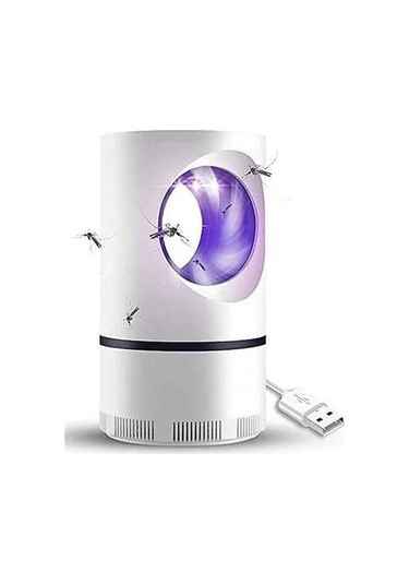 Dancemonkey Usb Güçlü Fotokatalitik Sivrisinek Öldürücü Lamba - Beyaz, Çocuk Güvenliği İçin İdeal