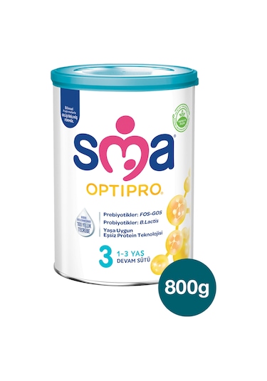 SMA Optipro 3 Probiyotik Devam Sütü 800 G - 3 Adet