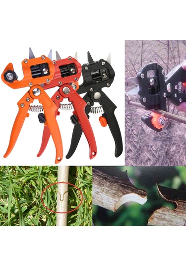 Ruicoo "profesyonel Aşı Makası - 2 Bıçaklı, U/v/ω Kesim, Meyve Ağaçları İçin"