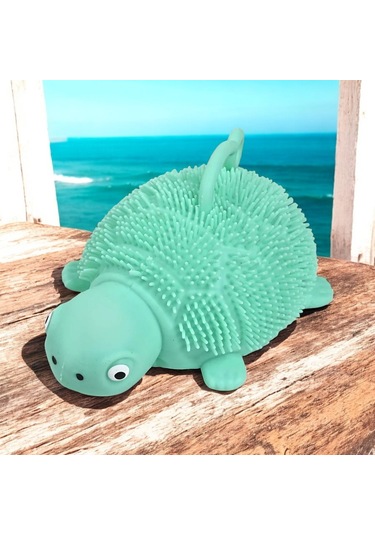 Led Işıklı Kaplumbağa Su Yeşili Kaplumbağa Stres Oyuncağı Su Yeşili Işıklı Yumuşak Yoyo Kaplumbağa Yeşil