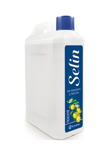 Selin 80 Derece Limon Kolonyası Bidon 4 x 900 ML