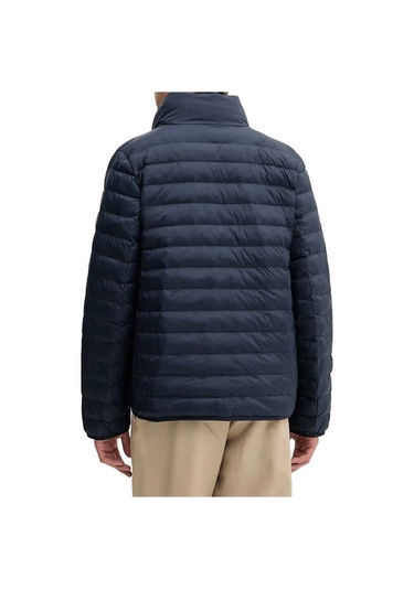 Erkek Regular Fit Kapitone Şişme Mont - Lacivert Dark Sapphire