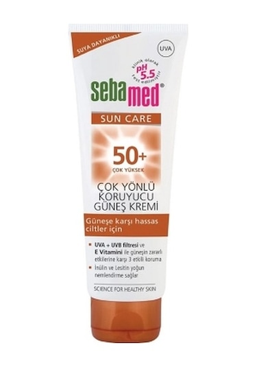 Sebamed Sun Care Çok Yönlü Koruyucu Güneş Kremi SPF50+ 6 x 75 ML