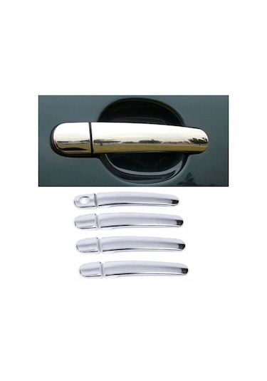 Golf 1998-2008 Arası Krom Kapı Kolu 4 Kapı P.çelik