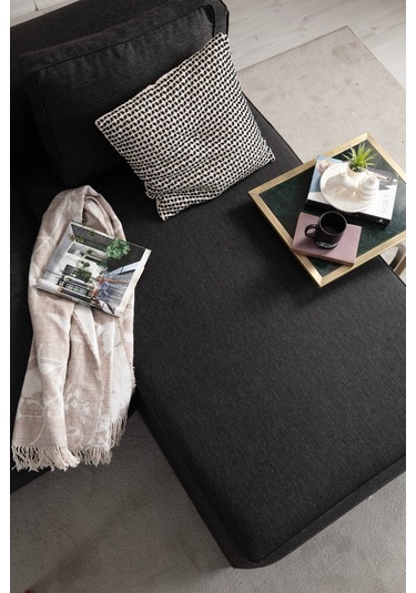 Vista L Köşe Kanepe Dinlenme Koltuk Takımı Antrasit