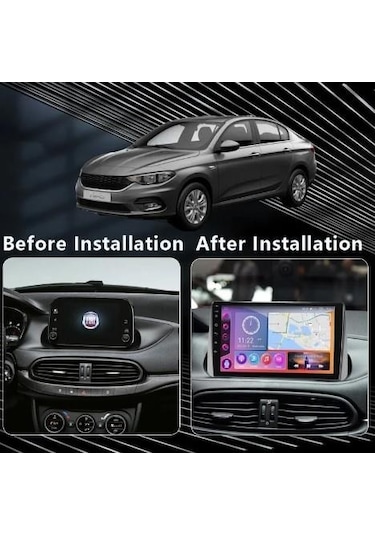 For-x Fiat Egea 9'' Android Multimedia