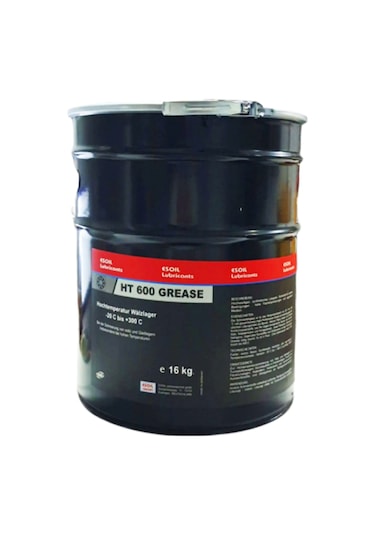 Esoil Ht 600 +300c Yüksek Isıya Dayanıklı Teflonlu Gres 16 KG
