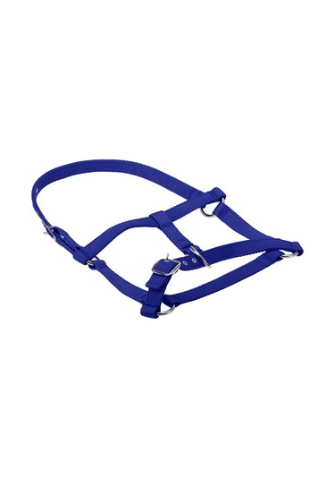 Aubyhe Mavi L Beden At Bağı, 6mm Kalınlastırılmış Dokuma Askı, Ayarlanabilir Ve Dayanıklı, Nikel Kaplı Demir + Pp + Çinko Alaşımlı