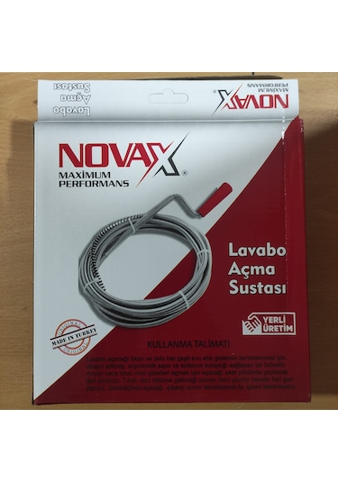 Novax Lavabo Açma Sustası 5 Metre Maxsimum Performans Yerli Üreti