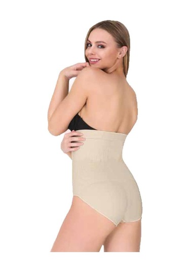 Form Time Bayan Agraflı Yüksek Bel Slip Külot Korse 1108