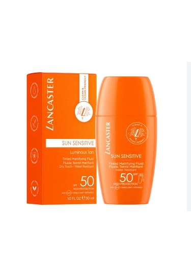 Lancaster Hassas Renkli Mat Sıvı Spf50 30 ML