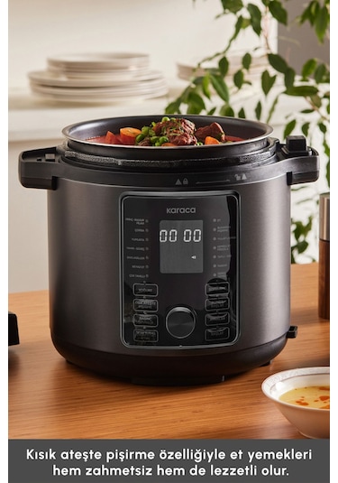 Karaca Cooker Elektrikli Düdüklü Basınçlı Pişirici