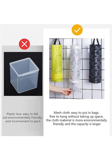 Mutfak Asma Çöp Poşeti, Duvar  Monte Organizatör Diğer