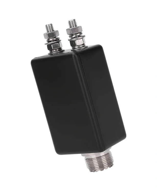 Wangxi Siyah 1:4 Yüksek Güç Balun Kısa Dalga Radyo Anten Bağlantı Terminali Qrp Bahçe