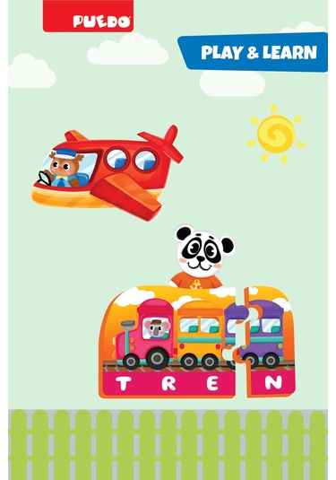 Puedo İlk Kelimelerim Puzzle - Araçlar