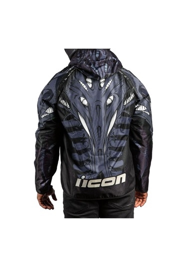Icon Airform Manik Rr Korumalı Motosiklet Montu Siyah Gri