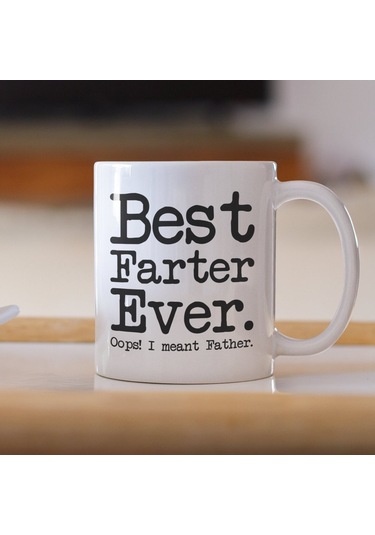 İngilizce Baba Kahve Kupası, Babalar Günü Hediyesi Kupa Bardak , Babalar İçin Kupa Kahve Bardağı