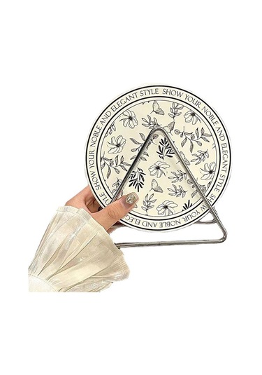 Homyl 4 Adet Mutfak Fincan Mat Bardak Kahve Için Kaymaz Yeniden Çok Renkli