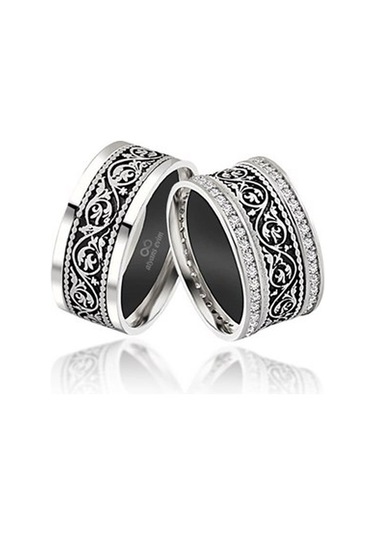 Yeni Tasarım Çift Gümüş Alyans