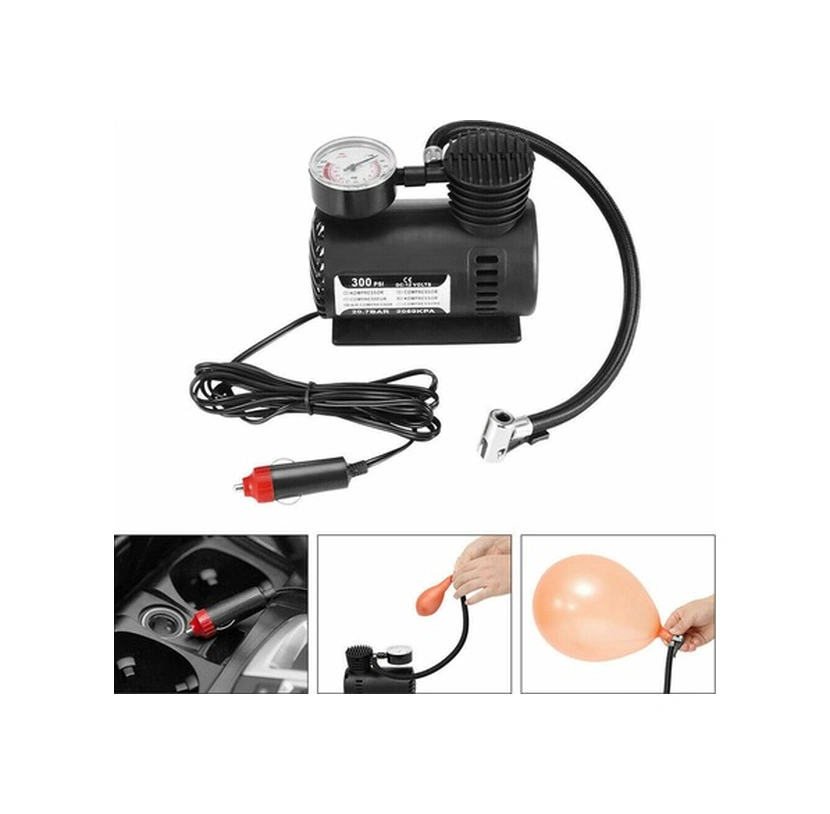Fortunelane Taşınabilir 300psı Şişirme Pompası - Kullanışlı, Top Ve Yatak İçin