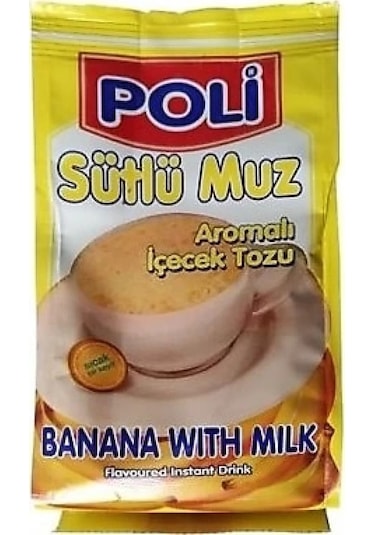 Poli Toz İçecek Sütlü Muz 250 Gr X 4 Adet 250 G