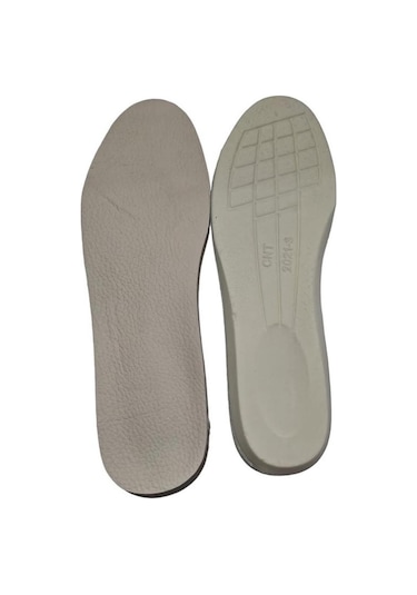 Erkek Ortopedik Hakiki Deri Tabanlık Bej - 43 - 44