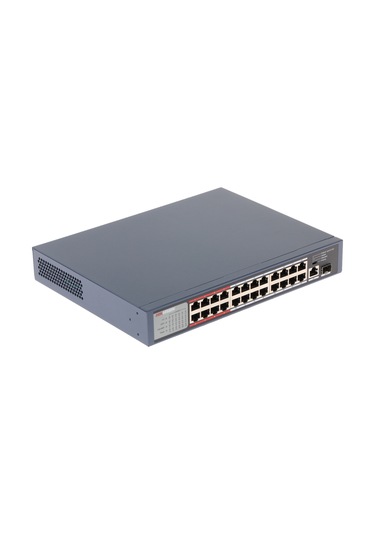 Hikvision DS-3E0326P-E/M B 24 Port Poe 1 Port SFP+ 1 Port Gigabit Yönetilemez Switch