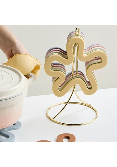 Suntek Magideal Coaster Tutucu Çay Kahve Kupa İçecekler Yeni Eve Altın