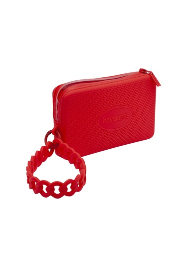 Havaianas Mini Bag Chain Kırmızı Plaj Çantası Kırmızı