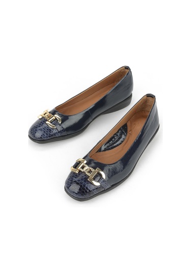 Ziya, Kadın Hakiki Deri Babet 1531050z26142208k Lacivert 1531050z26142208k 200 Lacivert