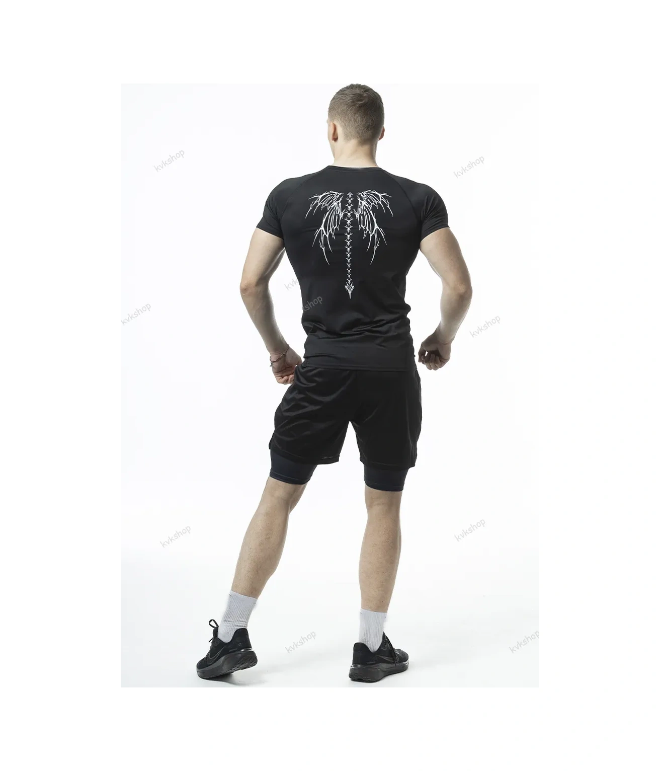 Kvk Fear Of God Kompresyonlu Spor Rashguard Tişört 412550684 Siyah