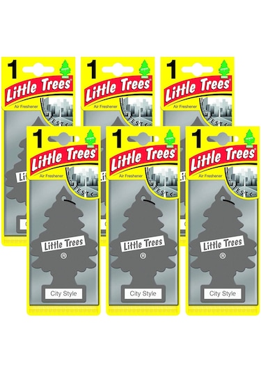 Little Trees City Style Baharat Aromalı Oto Kokusu 6 Adet