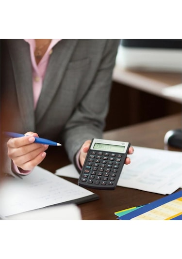 HP 10bII+ Finansal Hesap Makinesi Gri-Siyah