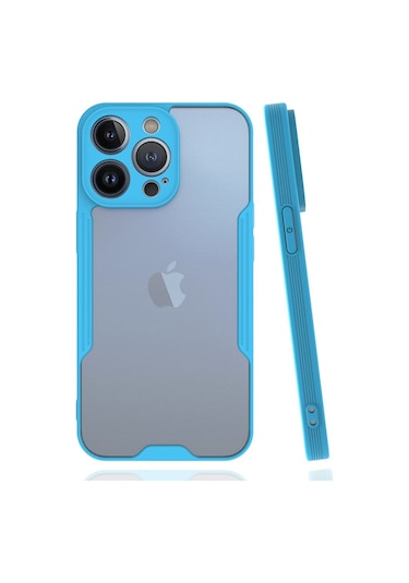 iPhone 13 Pro Max Kılıf Platin Matte Silikon Arka Kapak