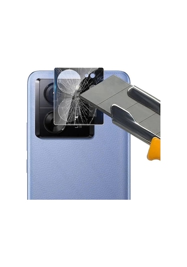 Xiaomi Mi 13t Pro Zore 3d Kamera Camı Koruyucu Siyah