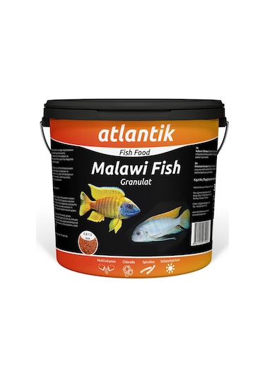 Malawi Fish Granül Yem 100 Gram